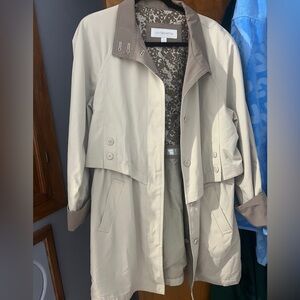 Liz Claiborne Women's Trench Rain Coat